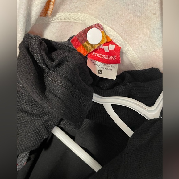 Foursquare Vintage Removable Snap Button Liner Snowboard Men’s Sweater - Small - Picture 4 of 4